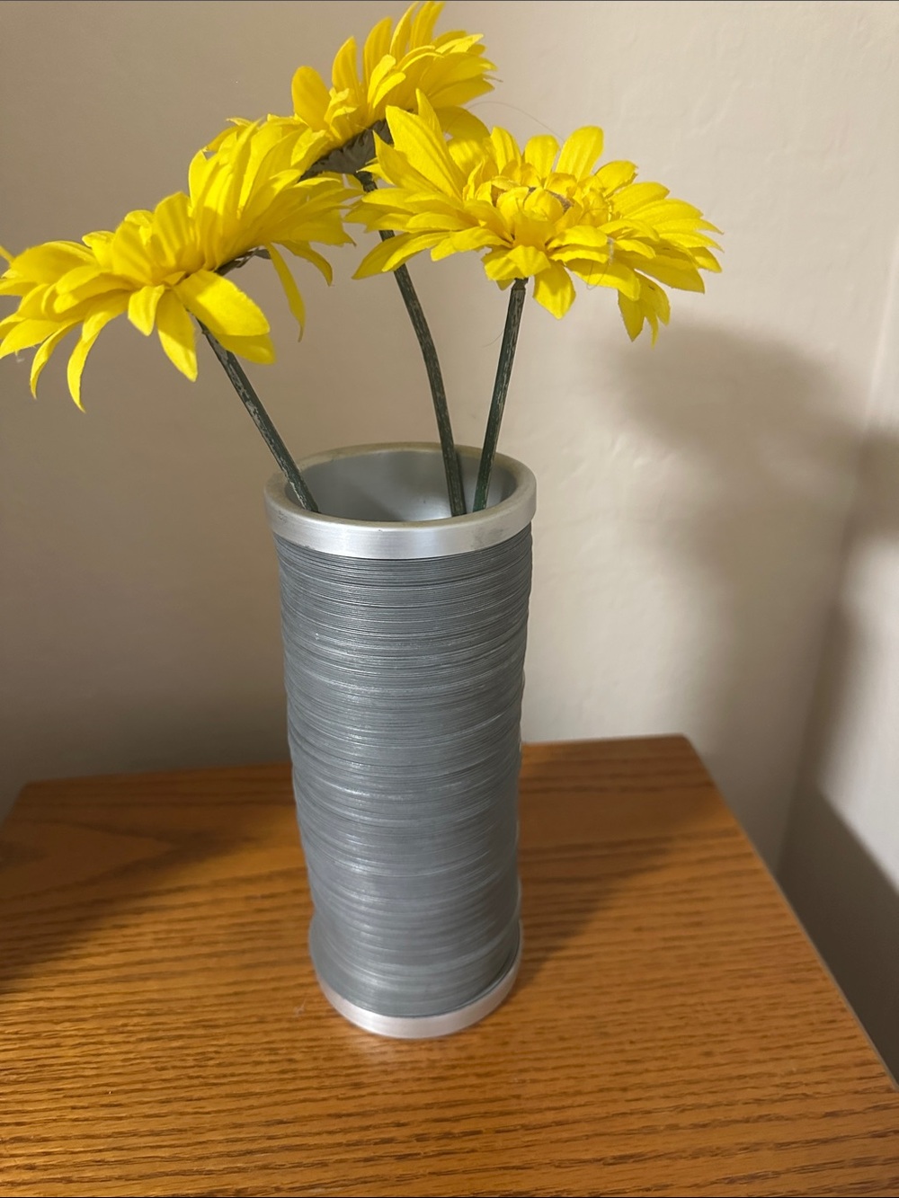 Vintage 90s Slinky Coil Vase